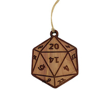 Load image into Gallery viewer, CEDAR D20 - Dice Ornament