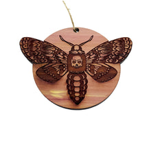 Load image into Gallery viewer, Deaths Head Hawk Moth - Cedar Ornament