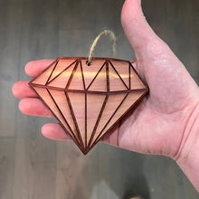 Load image into Gallery viewer, Diamond - Cedar Ornament