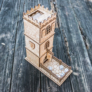 Medieval Dice Tower Craft