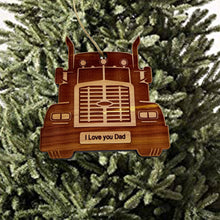 Load image into Gallery viewer, Diesel I Love you Dad - Cedar Ornament