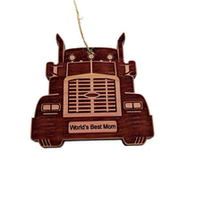 Load image into Gallery viewer, Diesel Worlds Best Mom - Cedar Ornament