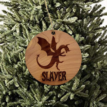 Load image into Gallery viewer, Dragon Slayer - Cedar Ornament