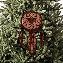 Load image into Gallery viewer, Dream Catcher - Cedar Ornament