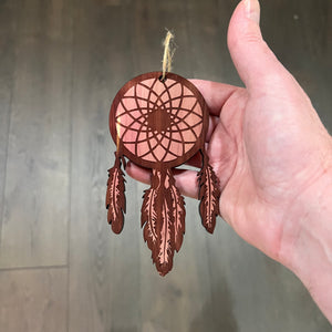 Dream Catcher - Cedar Ornament