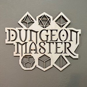 Dungeon Master Sign 19x15