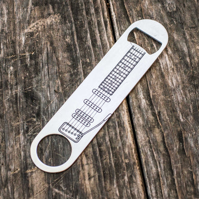 Electric Guitar - Bottle Opener