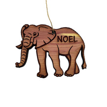 Load image into Gallery viewer, Elephant Noel - Cedar Ornament