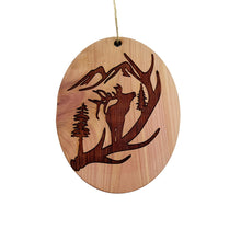 Load image into Gallery viewer, Elk Mountain - Cedar ornament