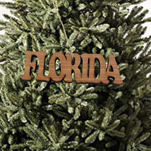 Florida - Cedar Ornament