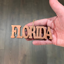 Load image into Gallery viewer, Florida - Cedar Ornament