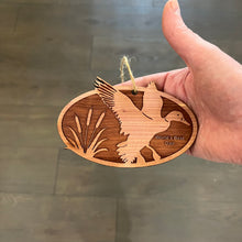 Load image into Gallery viewer, Flying Duck Worlds Best Dad - Cedar Ornament