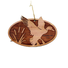 Load image into Gallery viewer, Flying Duck Worlds Best Dad - Cedar Ornament