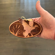 Load image into Gallery viewer, Flying Duck Worlds Best Friend - Cedar Ornament