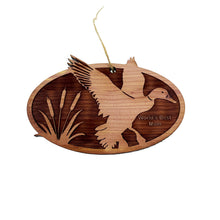 Load image into Gallery viewer, Flying Duck Worlds Best Mom - Cedar Ornament