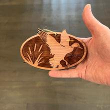 Load image into Gallery viewer, Flying Duck Worlds Best Uncle - Cedar Ornament