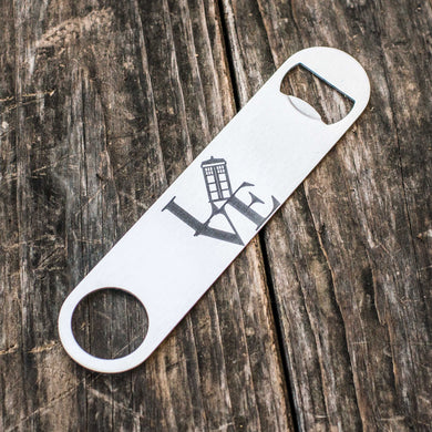 Geek Love Collection - Police Call Box - Bottle Opener
