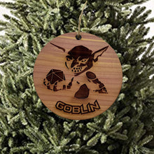 Load image into Gallery viewer, Goblin - Cedar Ornament