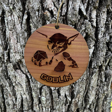 Goblin - Cedar Ornament