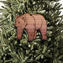 Load image into Gallery viewer, Grizzly Bear - Cedar Ornament