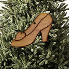 Load image into Gallery viewer, Heart Slipper - Cedar Ornament