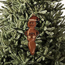 Load image into Gallery viewer, Howdy Ho - Cedar Ornament