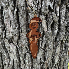 Load image into Gallery viewer, Howdy Ho - Cedar Ornament