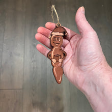 Load image into Gallery viewer, Howdy Ho - Cedar Ornament