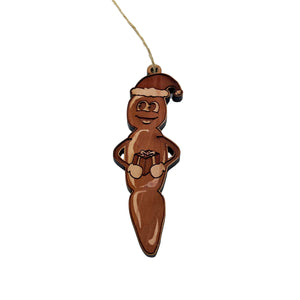 Howdy Ho - Cedar Ornament