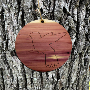 CEDAR Hummingbird - CEDAR Ornament