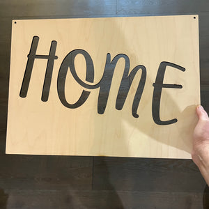 State Home Colorado 19x14 Sign