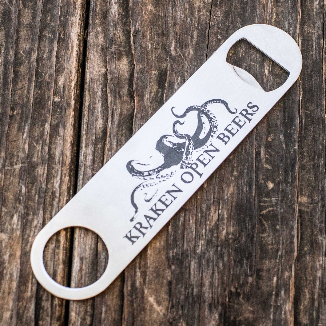 Kraken Open Beers - Bottle Opener