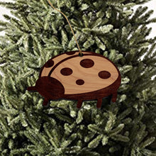 Load image into Gallery viewer, Ladybug - Cedar Ornament