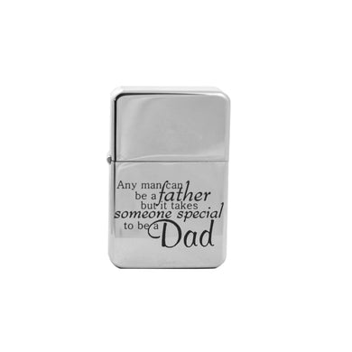 Lighter - Any Man Can Be a Father High Polish Chrome