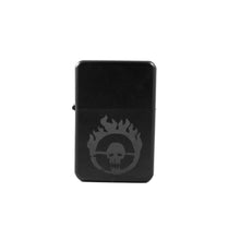 Load image into Gallery viewer, Lighter - Skull Branding - Black