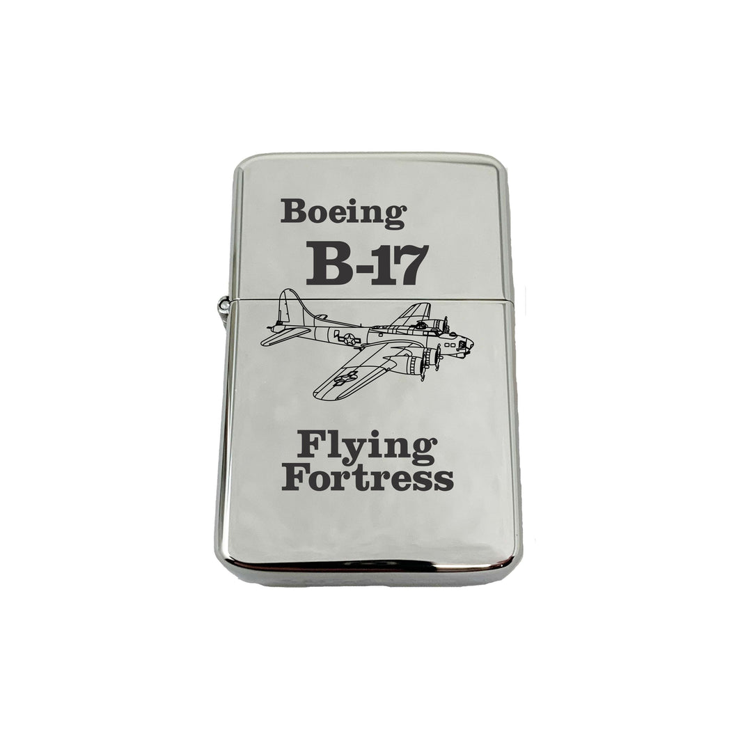 Lighter - B17 Flying Fortress CHROME