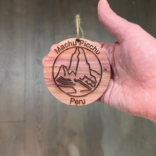 Load image into Gallery viewer, Machu Picchu Peru - Cedar Ornament