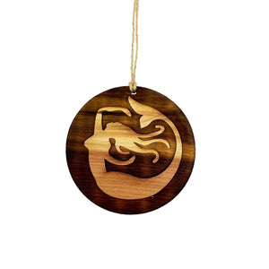 Mermaid - Cedar Ornament