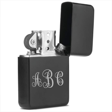 Monogram Black Custom Lighter