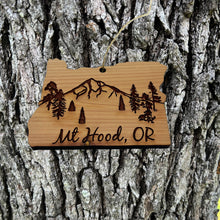 Load image into Gallery viewer, Mt Hood Oregon - Cedar Ornament