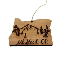 Load image into Gallery viewer, Mt Hood Oregon - Cedar Ornament