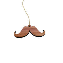 Load image into Gallery viewer, Mustache - Cedar Ornament