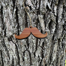 Load image into Gallery viewer, Mustache - Cedar Ornament