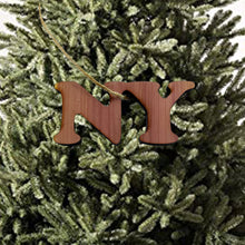 Load image into Gallery viewer, NY - Cedar Ornament