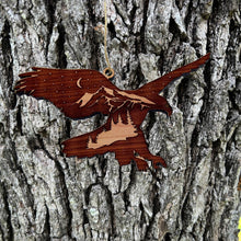 Load image into Gallery viewer, Night Eagle - Cedar Ornament