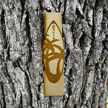 Load image into Gallery viewer, Bookmark - Personalized Palm Tree Surfboard - Bookmark