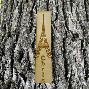 Bookmark - Personalized eiffel - Bookmark