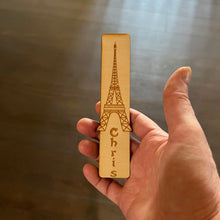 Load image into Gallery viewer, Bookmark - Personalized eiffel - Bookmark