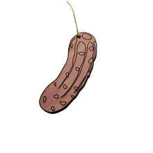 Load image into Gallery viewer, Pickle - Cedar Ornament