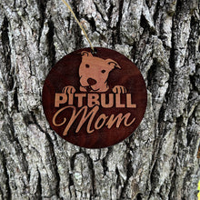 Load image into Gallery viewer, Pitbull Mom - Cedar Ornament